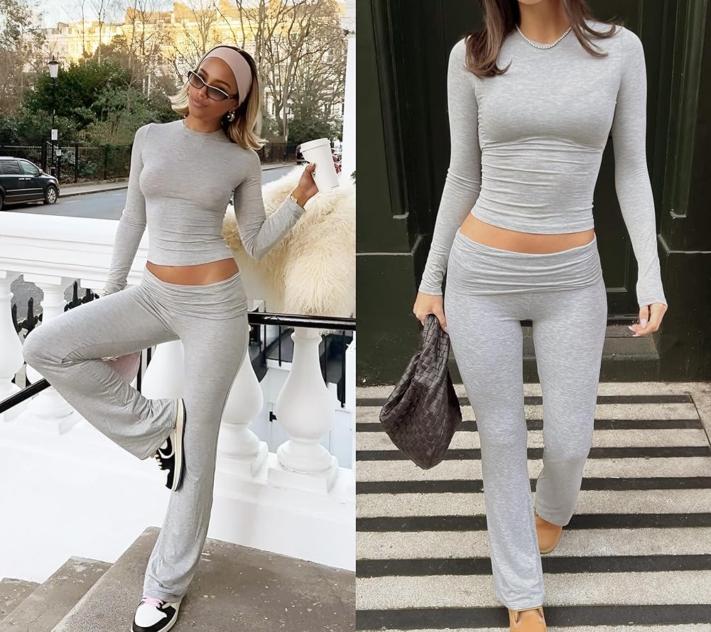 Streetwear Brands - Casual Workout Two Piece Outfits Long