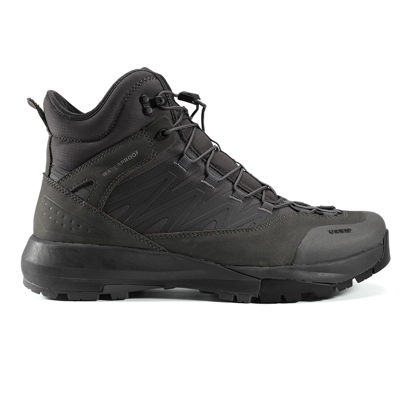 High Top Hiking Leather Shoes  - Streetwear Brands recension och pris