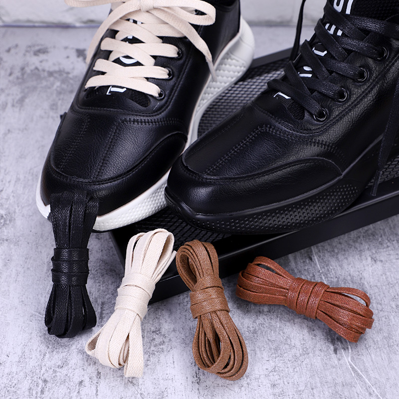 1 Pair Shoelaces 0.8 CM Waxed  - Travis Scott Lace recension och pris