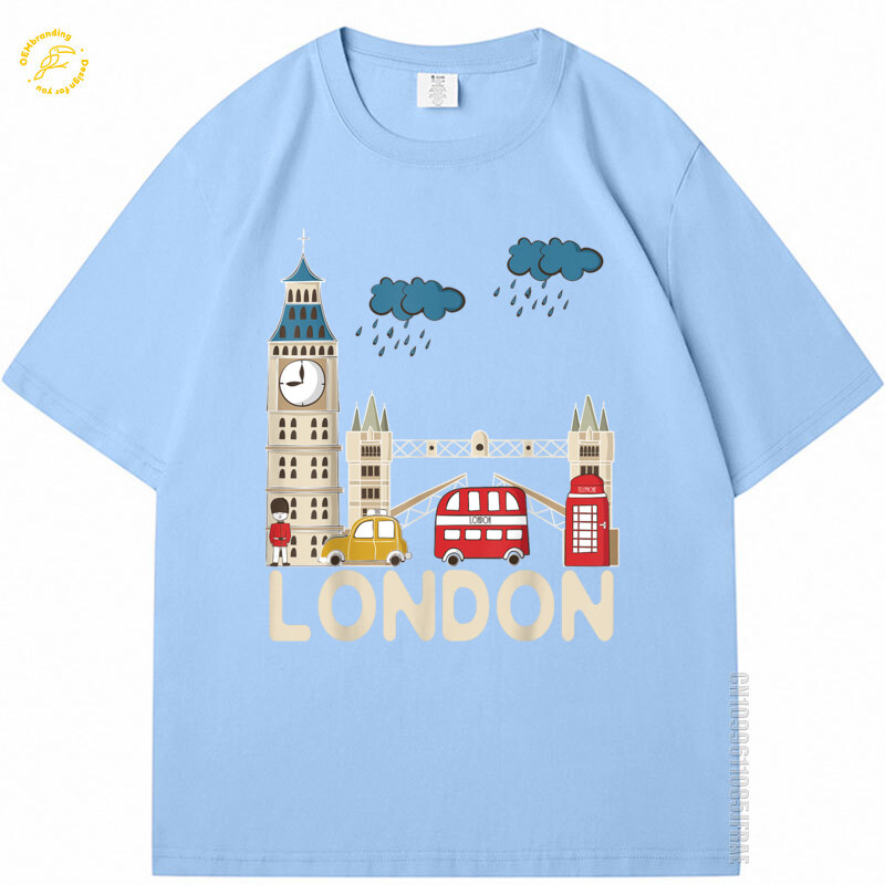 Rainy London Tshirt Cute Souve - Streetwear Brand London recension och pris