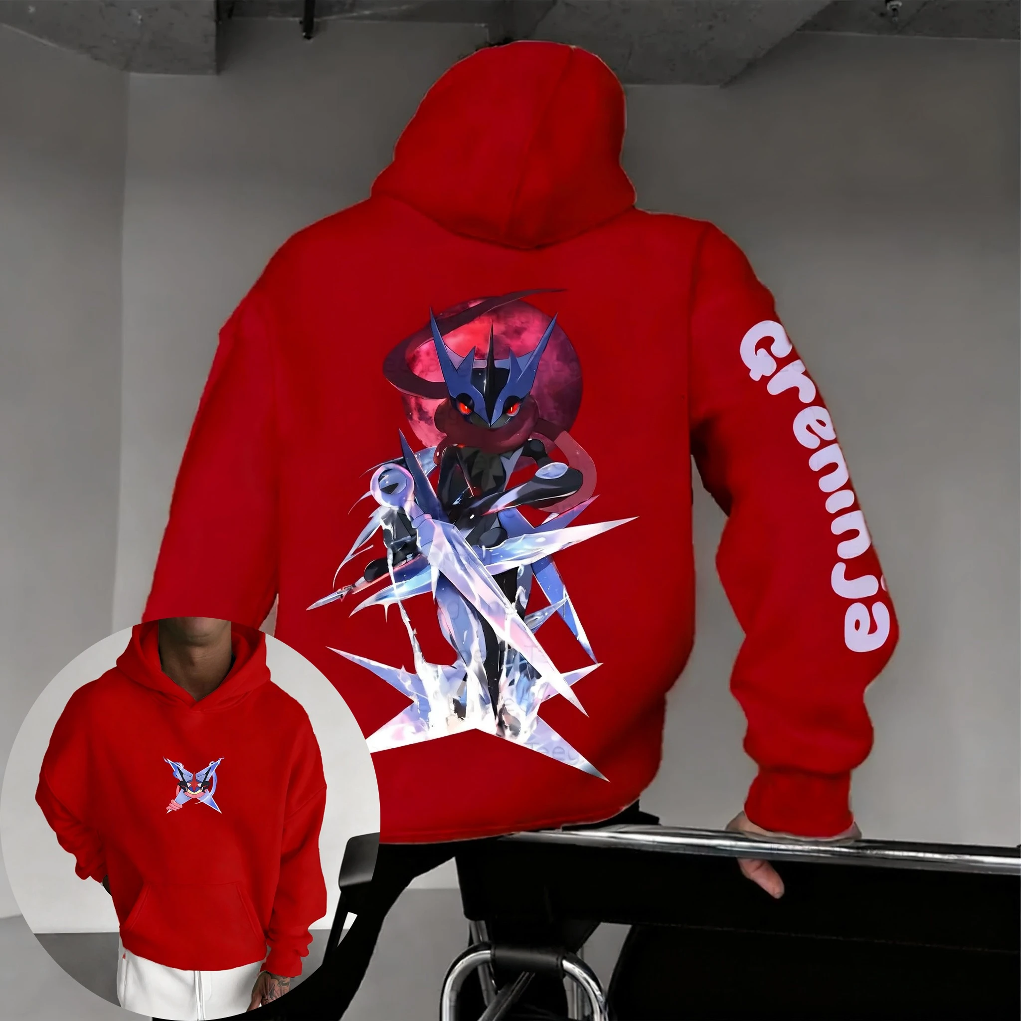Pokémon Anime Greninja Co Bran - Streetwear Brands recension och pris