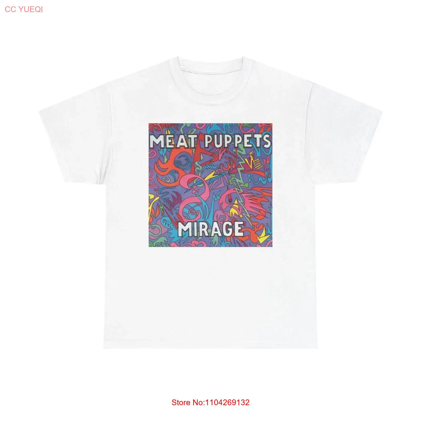 Meat Puppets Mirage T Shirt He - Streetwear Brand Graphic Designer recension och pris