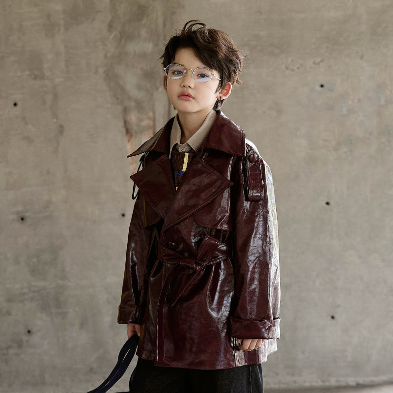 Boys Girls Wine Red Black Moto - Streetwear Brand Photography recension och pris